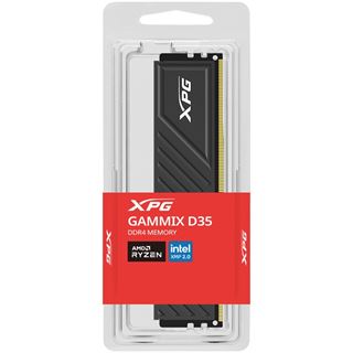 8GB (1x 8GB) ADATA XPG Gammix D35 schwarz DDR4-3600 (INTEL XMP)
