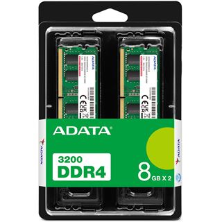 16GB ADATA Premier Tray DDR4-3200 SO-DIMM CL22 Dual Kit