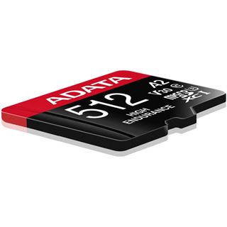 512GB ADATA High Endurance microSDXC (UHS-I U3, Class 10, V30, A2)