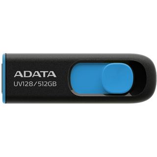 512GB ADATA UV128 (schwarz/blau, USB-A 3.2 Gen 1)