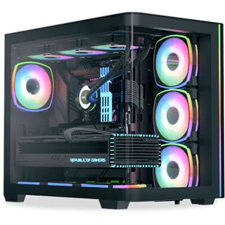 AeroCool P500C Evo Midi Tower ohne Netzteil schwarz