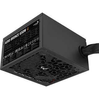 650 Watt Aerocool AERO 650 schwarz
