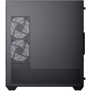 Aerocool P500D-G-BK-v1 (schwarz, Tempered Glass x 2)