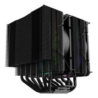 EKL Alpenf&ouml;hn Brocken 4 Max schwarz ARGB Tower K&uuml;hler