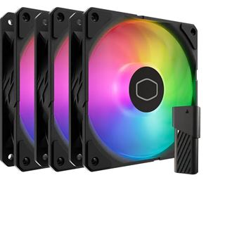 120x120x25mm Cooler Master SickleFlow Edge 120 ARGB Fan schwarz,