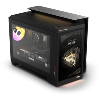 MSI MEG Vision X AI 2NVR7-236AT (schwarz/transparent, Windows 11 Home)