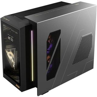 MSI MEG Vision X AI 2NVV7-009AT (schwarz/transparent, Windows 11 Home)