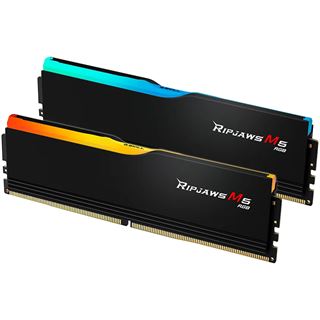 32GB G.Skill Ripjaws M5 RGB schwarz DDR5-6800 DIMM CL34 Dual Kit