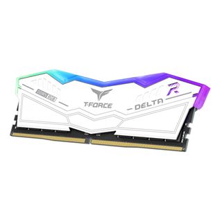 64GB TeamGroup T-Force Delta RGB wei&szlig; DDR5-6000 DIMM CL 38 Dual