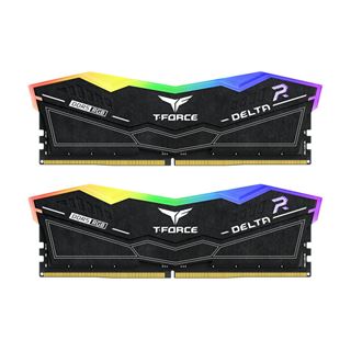 32GB TeamGroup T-Force Delta RGB schwarz DDR5-6400 DIMM CL32 Dual Kit