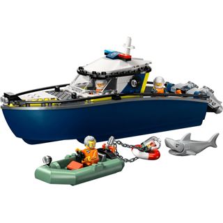 LEGO City 60456 Verfolgungsjagd im Polizeiboot