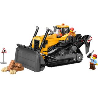 LEGO City 60466 Gelber Bulldozer mit Frontlader