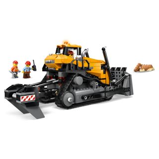 LEGO City 60466 Gelber Bulldozer mit Frontlader