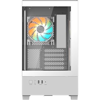 GigaByte C201 Panoramic Ice (wei&szlig;, Tempered Glass x 2)