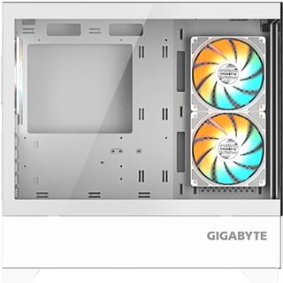 GigaByte C201 Panoramic Ice (wei&szlig;, Tempered Glass x 2)