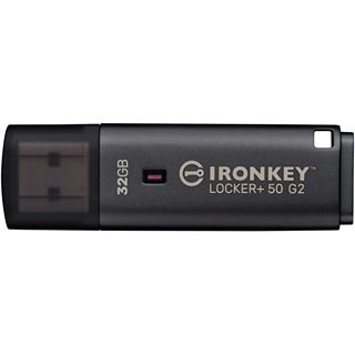32GB Kingston IronKey Locker+ 50 G2 (anthrazit, USB-A 3.2 Gen 1)