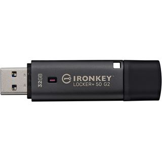 32GB Kingston IronKey Locker+ 50 G2 (anthrazit, USB-A 3.2 Gen 1)