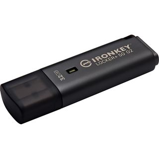 32GB Kingston IronKey Locker+ 50 G2 (anthrazit, USB-A 3.2 Gen 1)