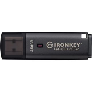 256GB Kingston IronKey Locker+ 50 G2 (anthrazit, USB-A 3.2 Gen 1)
