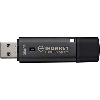 256GB Kingston IronKey Locker+ 50 G2 (anthrazit, USB-A 3.2 Gen 1)