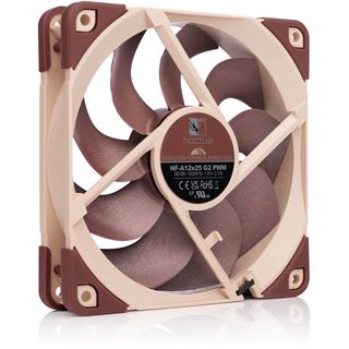 120x120x25mm Noctua NF-A12x25 G2 PWM (braun/beige, PWM-Anschluss)