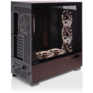Antec Flux Pro Noctua Edition (schwarz/holz, inkl. NA-FH1