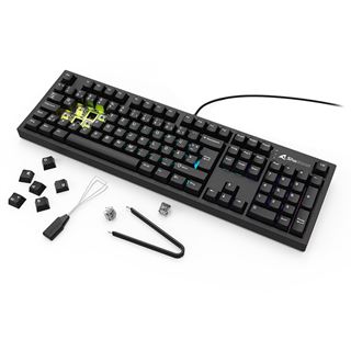 Sharkoon OfficePal KB70W Silent (schwarz, DE-Layout)