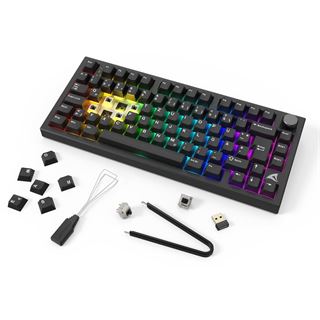 Sharkoon SKILLER SGK55W (schwarz, DE-Layout, Linear)