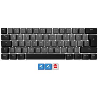 Sharkoon SKILLER SAC20 S4 (schwarz, 61 St&uuml;ck, ISO-Layout (DE),