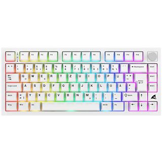 Sharkoon SKILLER SGK55W (wei&szlig;, DE-Layout, Linear)