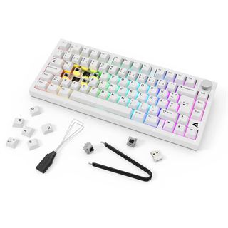 Sharkoon SKILLER SGK55W (wei&szlig;, DE-Layout, Linear)