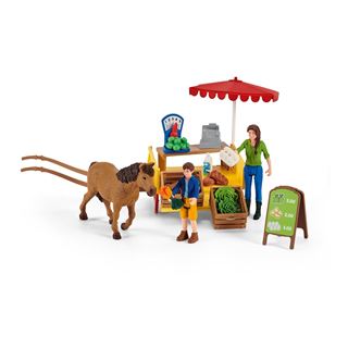 Schleich Farm World Mobiler Farm Stand