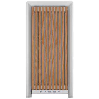 Corsair FRAME 4000D RS Wood Mid-Tower, White/Oak Midi