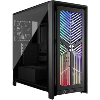 Corsair FRAME 4000X RS Mid-Tower, Black Midi