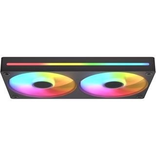243x125x25mm Cougar Reversed-L&uuml;fter Unity240-FB ARGB PWM, schwarz