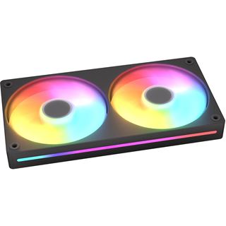 243x125x25mm Cougar Reversed-L&uuml;fter Unity240-FB ARGB PWM, schwarz