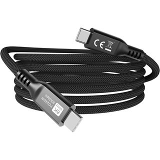 (&euro;12,45*/1m) 2.00m Equip USB4.0 Anschlusskabel USB C Stecker auf