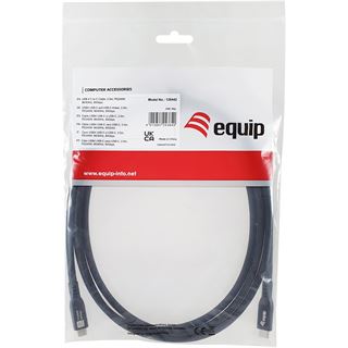 (&euro;12,45*/1m) 2.00m Equip USB4.0 Anschlusskabel USB C Stecker auf