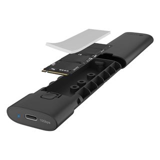Icy Box IcyBox Spade Case 1806 NVMe M.2 USB 3.2 Gen 2 Type-C