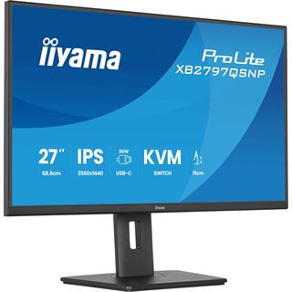 27" (68,58cm) iiyama ProLite XB2797QSNP-B1 schwarz 2560x1440 1x
