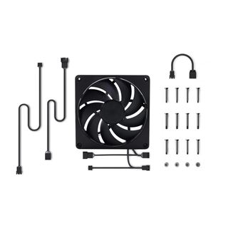 140x140x25mm Alphacool Apex Stealth Metall L&uuml;fter 2500rpm Schwarz
