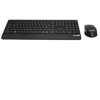 Terra Desktop 4000 Wireless AES [DE] USB black Copilot Tastatur+Maus,