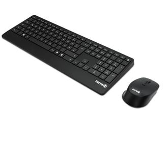 Terra Desktop 4000 Wireless AES [DE] USB black Copilot Tastatur+Maus,