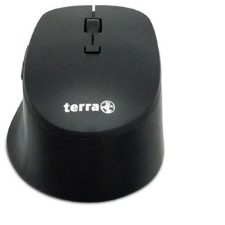 Terra Mouse 4000 Wireless Silent USB black 6-Tasten Maus, f&uuml;r