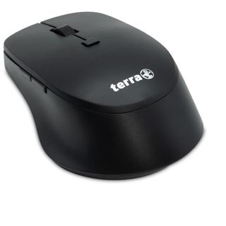 Terra Mouse 4000 Wireless Silent USB black 6-Tasten Maus, f&uuml;r