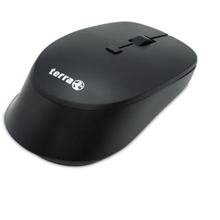 Terra Mouse 4000 Wireless Silent USB black 6-Tasten Maus, f&uuml;r