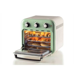Ariete Hei&szlig;luftfritteuse und Mini-Ofen 3in1 Vintage Green