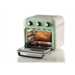 Ariete Hei&szlig;luftfritteuse und Mini-Ofen 3in1 Vintage Green