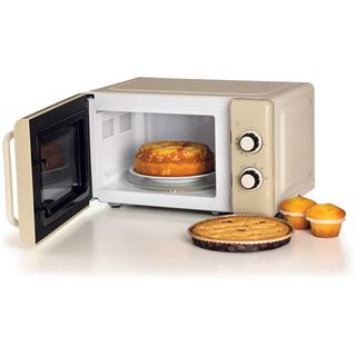 Ariete Vintage Mikrowelle (creme/creme, 20 Liter)