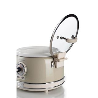 Ariete Reiskocher Vintage Beige (beige, 700 Watt, 3,5 Liter)